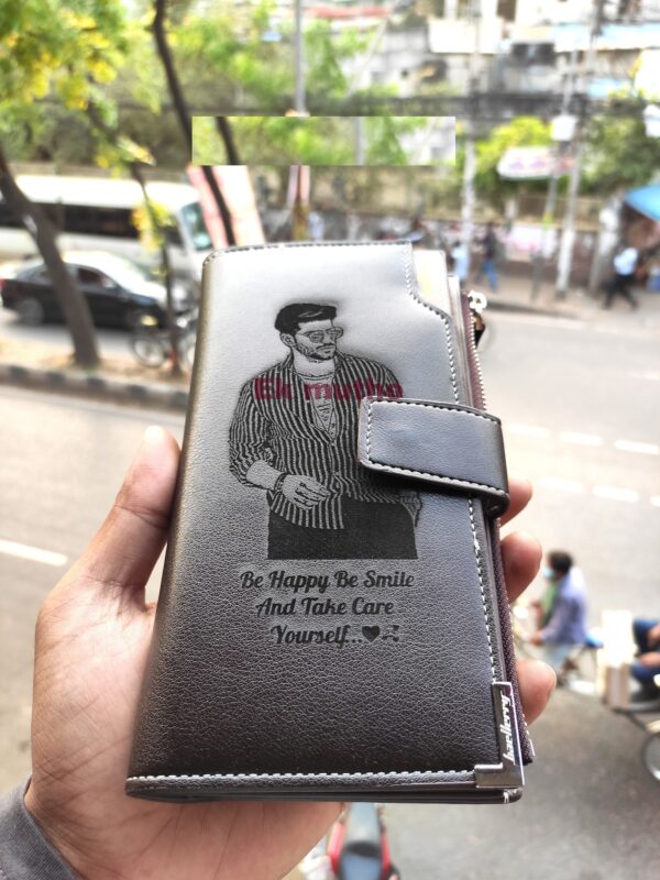 কাস্টমাইজড ফটো লং ওয়ালেট - Customized photo long wallet