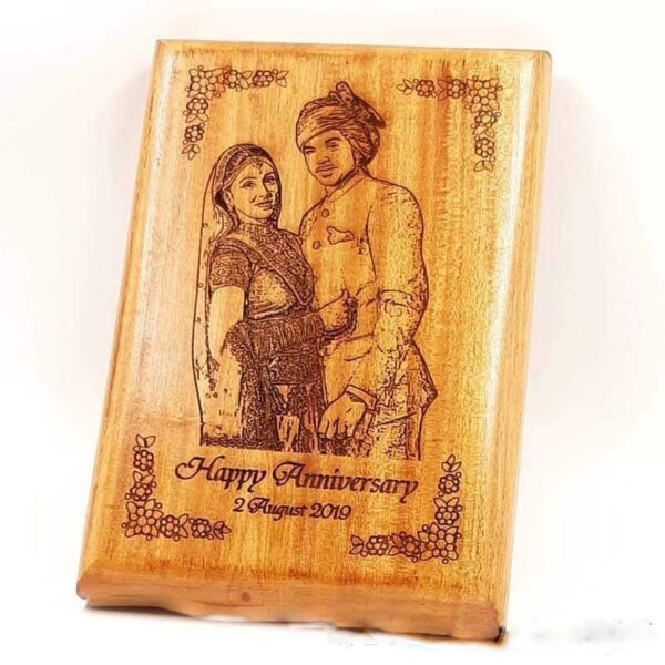 কাঠের ফটো ফ্রেম - wooden photo frame