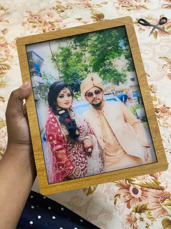 Customized piggy photo bank