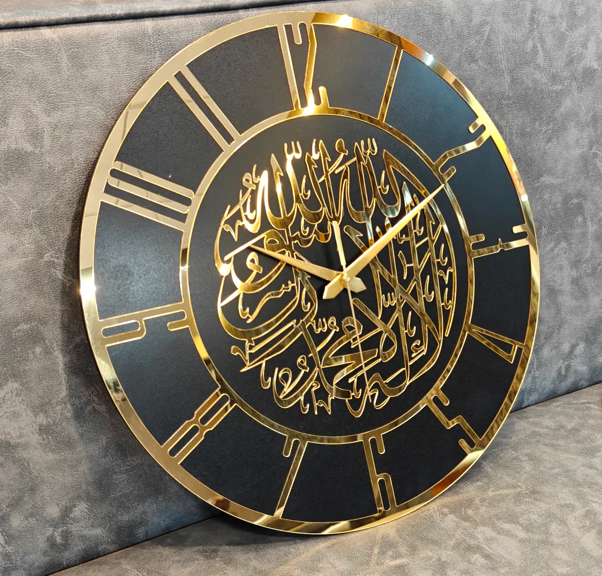 আরবি কালেমা শাহাদা দেয়াল ঘড়ি